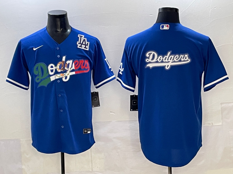Men Los Angeles Dodgers blank blue Nike 2025 MLB All Star Jersey 002->los angeles dodgers->MLB Jersey